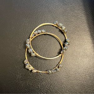 Unique Wire and Stone Bracelets